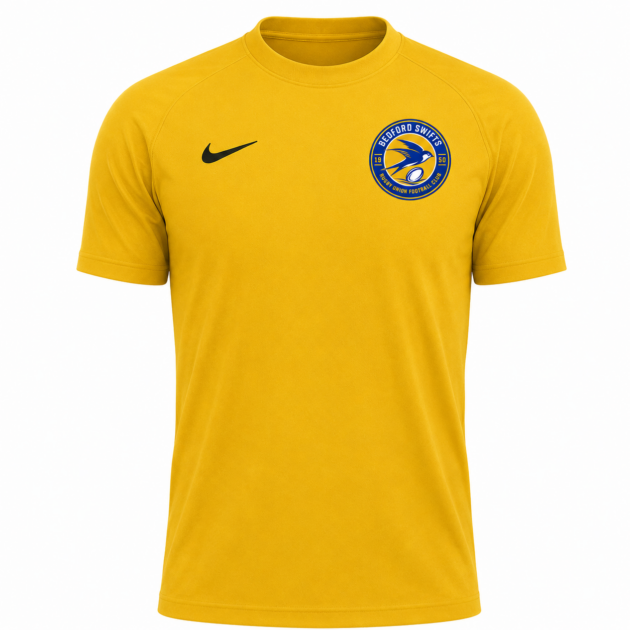 Nike Dry Fit Training Tee - Yellow